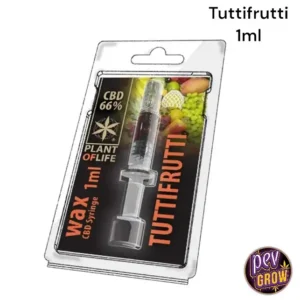 Seringue CBD 66 TUTTIFRUTTI 1 ml